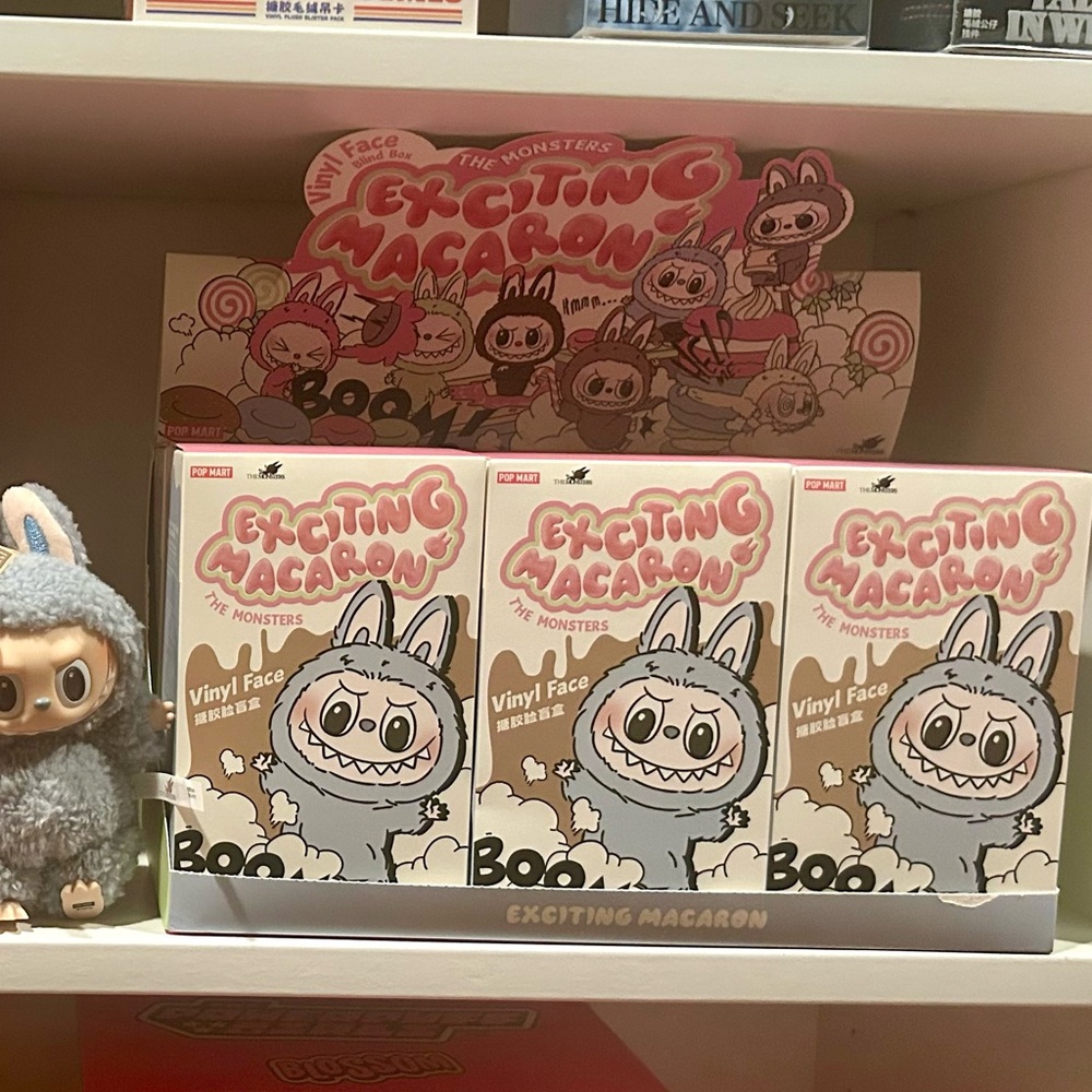 LABUBU Exciting Macaron Vinyl Figures